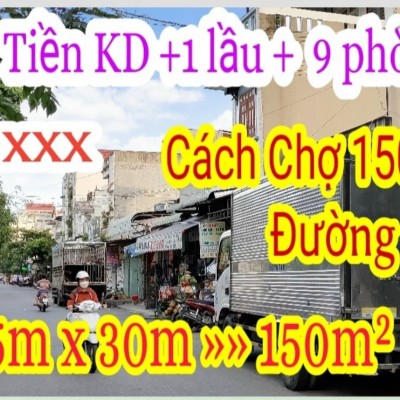 Bán nhà mặt tiền kèm dãy trọ tại Thuận An Bình Dương (583)