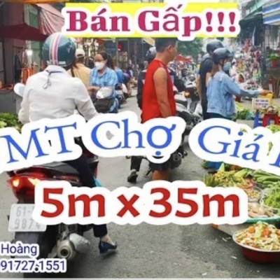 chủ bán nhà mặt tiền chợ ngã tư 550 Vincom thuận an bình dương