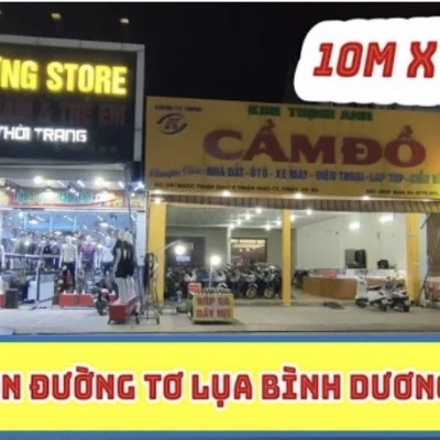 bán nhà bình dương (438) | mặt tiền đang kinh doanh 300m² cực sung