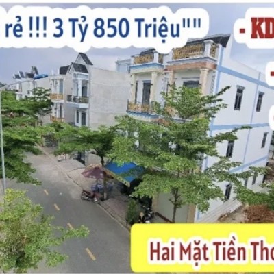 nhà mới ,hai mặt tiền (390)thiết kế đẹp,giá rẻ, kdc cao cấp bậc nhất tại Bình Dương