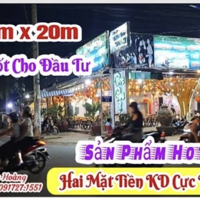 bán lô đất hai mặt tiền bình dương(10m x 20m)vị trí kd cực đẹp (113)