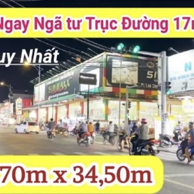 chủ Bình Dương cần bán căn nhà mặt tiền 300m,cạnh ngã tư,vị trí kinh doanh đẹp miễn chê