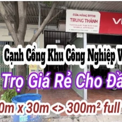 bán dãy trọ 300m², thu nhập cao, ngay cổng khu công nghiệp vsip1 thuận an bình dương