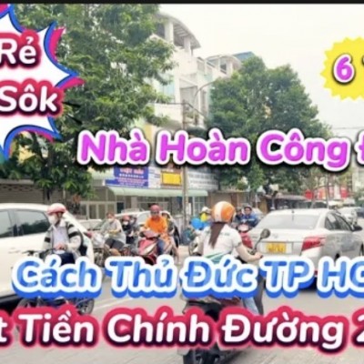 Bán nhà mặt tiền kinh doanh (5m x 21m đã Hoàn Công) giá 6 tỷ TL| tại Vsip1 thuận an bình dương