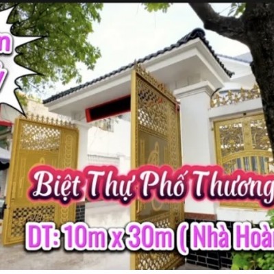 Chủ giảm 2 tỷ muốn bán gấp căn biệt thự phố thương mại (10m x 30m)| Thuận An Bình Dương