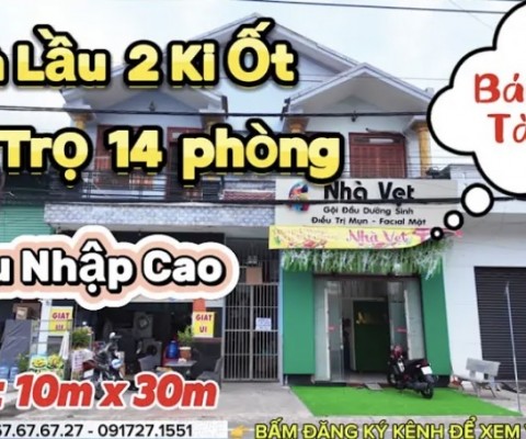 HOÀN CẢNH ÉO LE !! Bán nhà chia tài sản ! Căn nhà 300m có 2 kiôt,14 phòng trọ | Thuận An Bình Dương