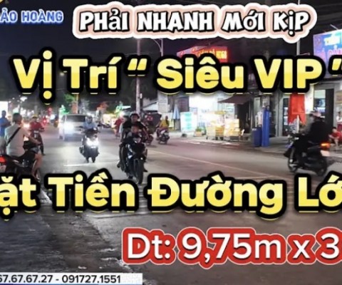 Bán Nhà mặt tiền ngang 10m sâu 30m vị trí kinh doanh buôn bán sầm uốt tiềm năng bậc nhất Bình Dương