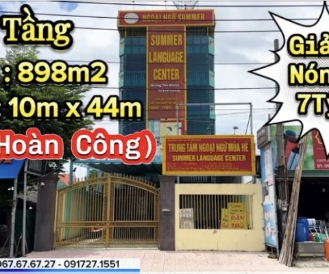 GIẢM NÓNG 7 Tỷ Bán Gấp !! Nhà Mặt Tiền 5 Tầng Diện Tích Đất 437m,DTS 898m2 | Trung Tâm Bình Dương