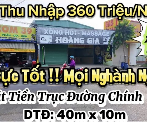 Nhà mặt tiền Có Thu Nhập Cao ! vị Trí Cực Tốt để Cho Thuê Và Kinh Doanh